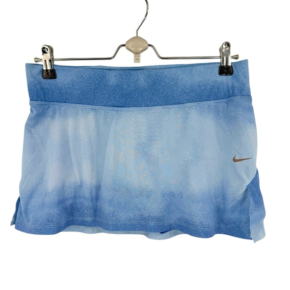 Nike Dri-FIT Blue Ombré Active Skort Running Tennis Golf Athletic Skirt, M - Picture 2 of 9